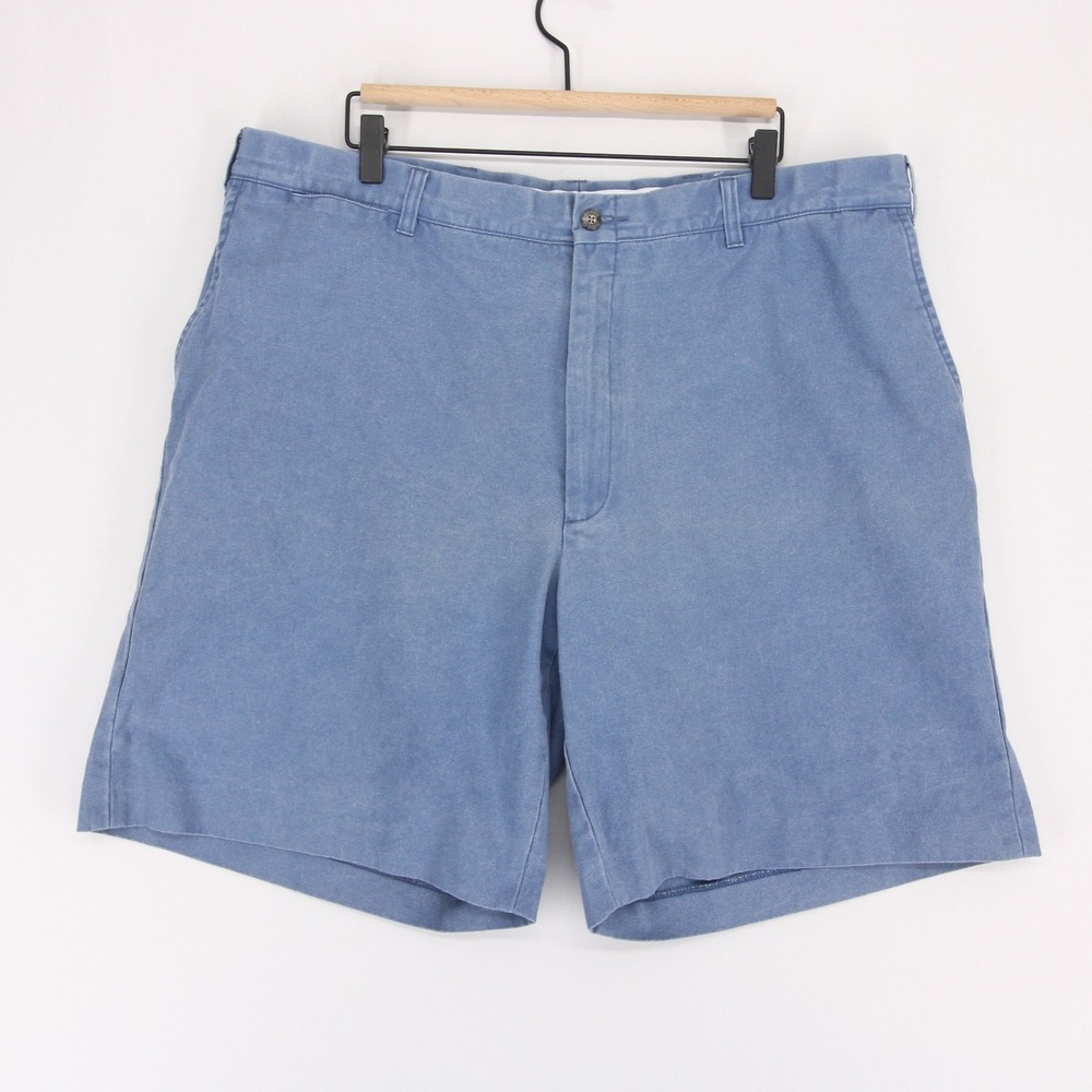 Murrays Toggery Shop Nantucket Reds Shorts Mens 42 Blue Chino Bermuda Flat Front
